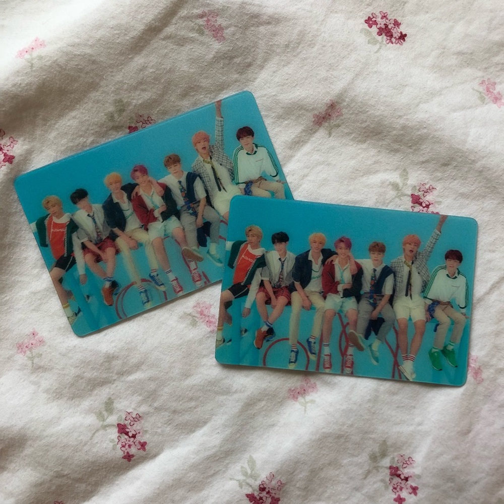 RARE BTS love yourself holo photocard